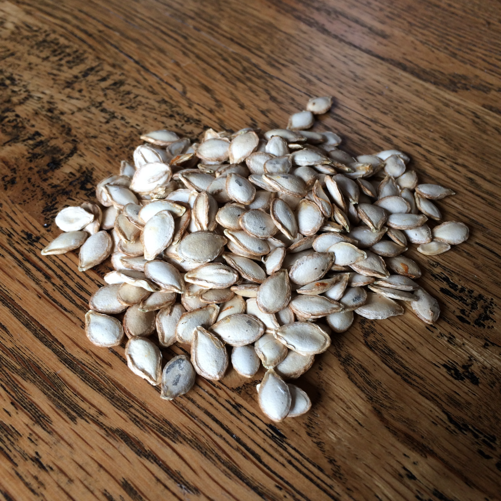 Dried pumpkin seeds