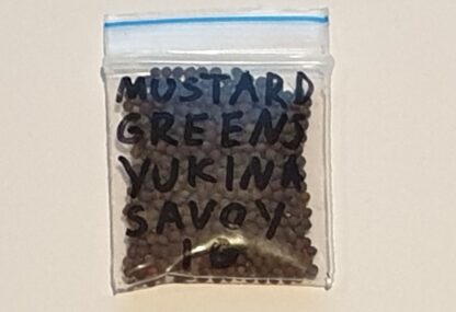 Organic Mustard Greens Yukina Savoy