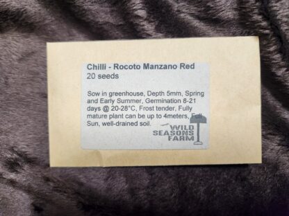 Chilli - Rocoto Manzano Red