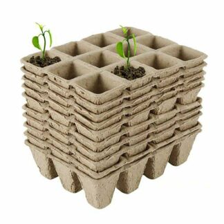 10pcs Biodegradable Seedling Trays