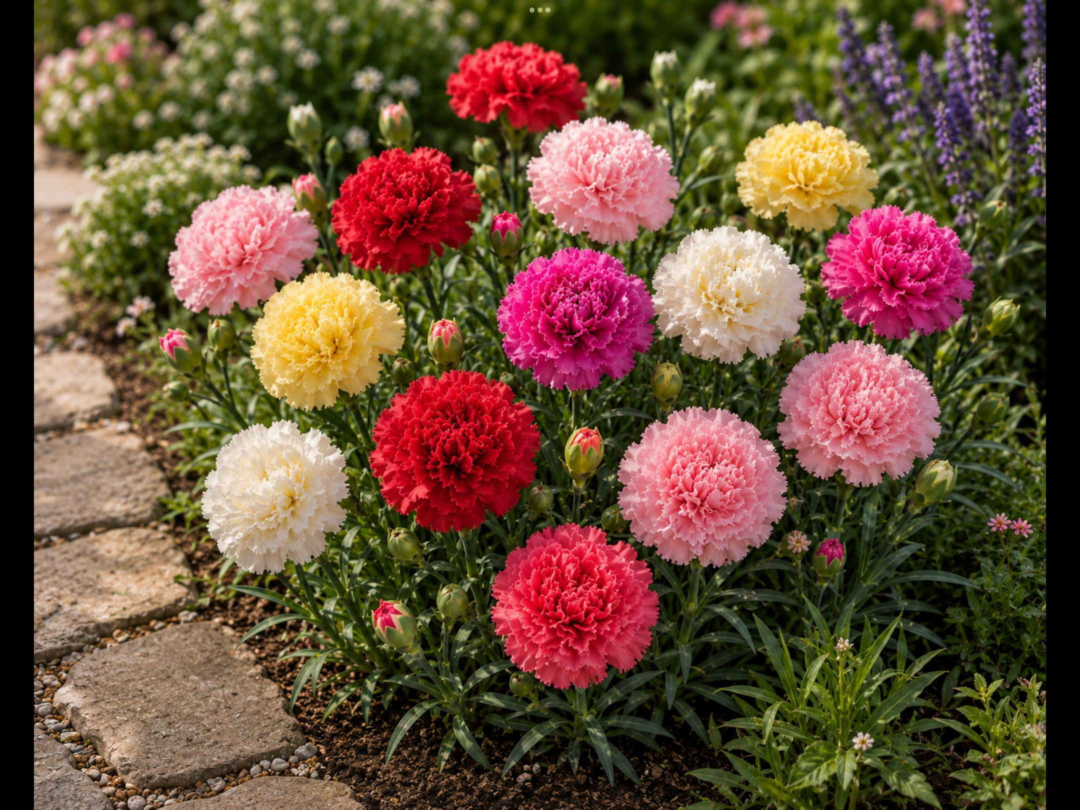 Mixed Carnations Mixed Carnations
