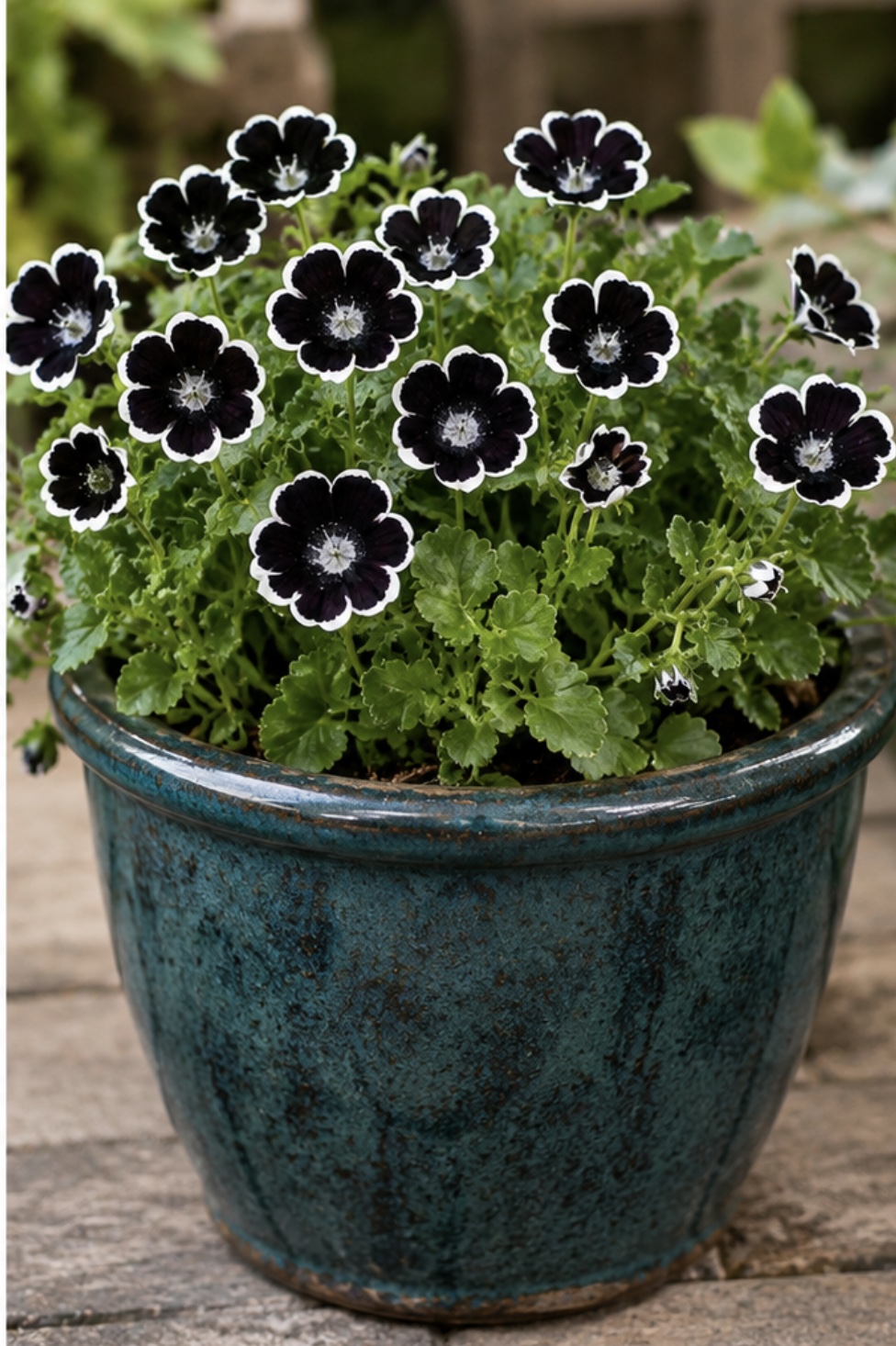 Penny Black Nemophila (free Snapdragons) Penny Black Nemophila (free Snapdragons) - Image 2