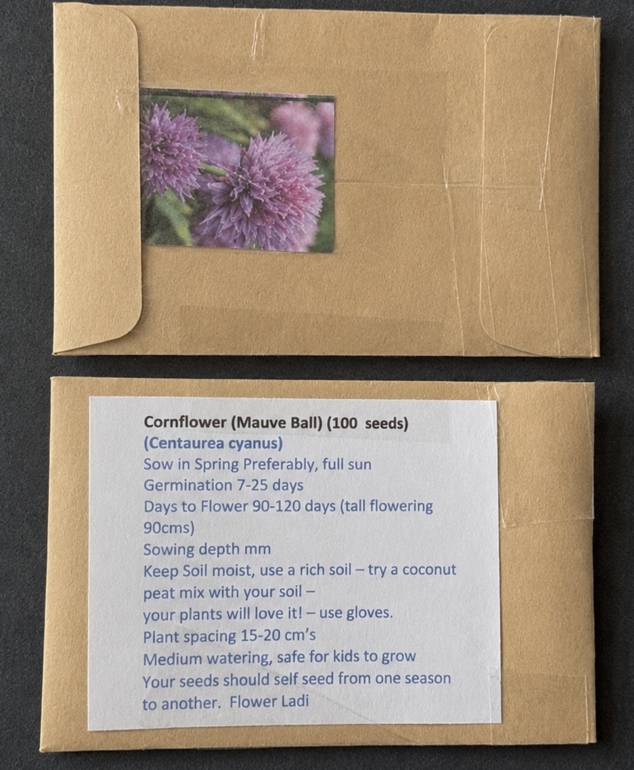 Cornflower Mauve Ball Cornflower Mauve Ball