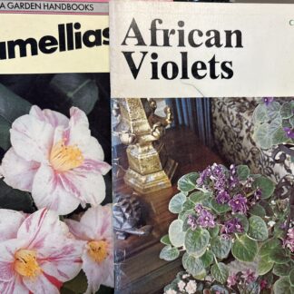 African Violets & Camellias Booklets Vintage