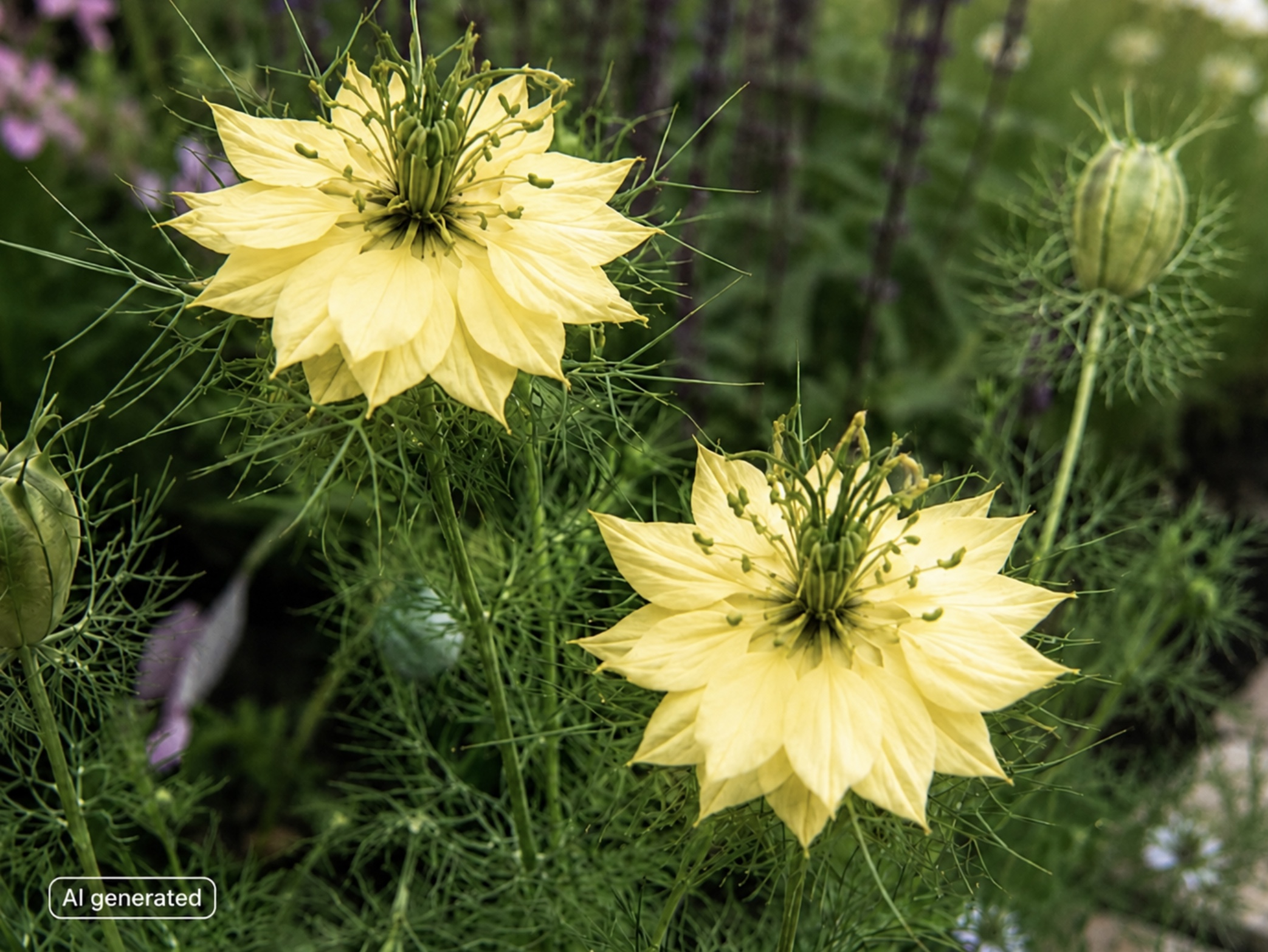 Yellow Nigella Yellow Nigella - Image 2