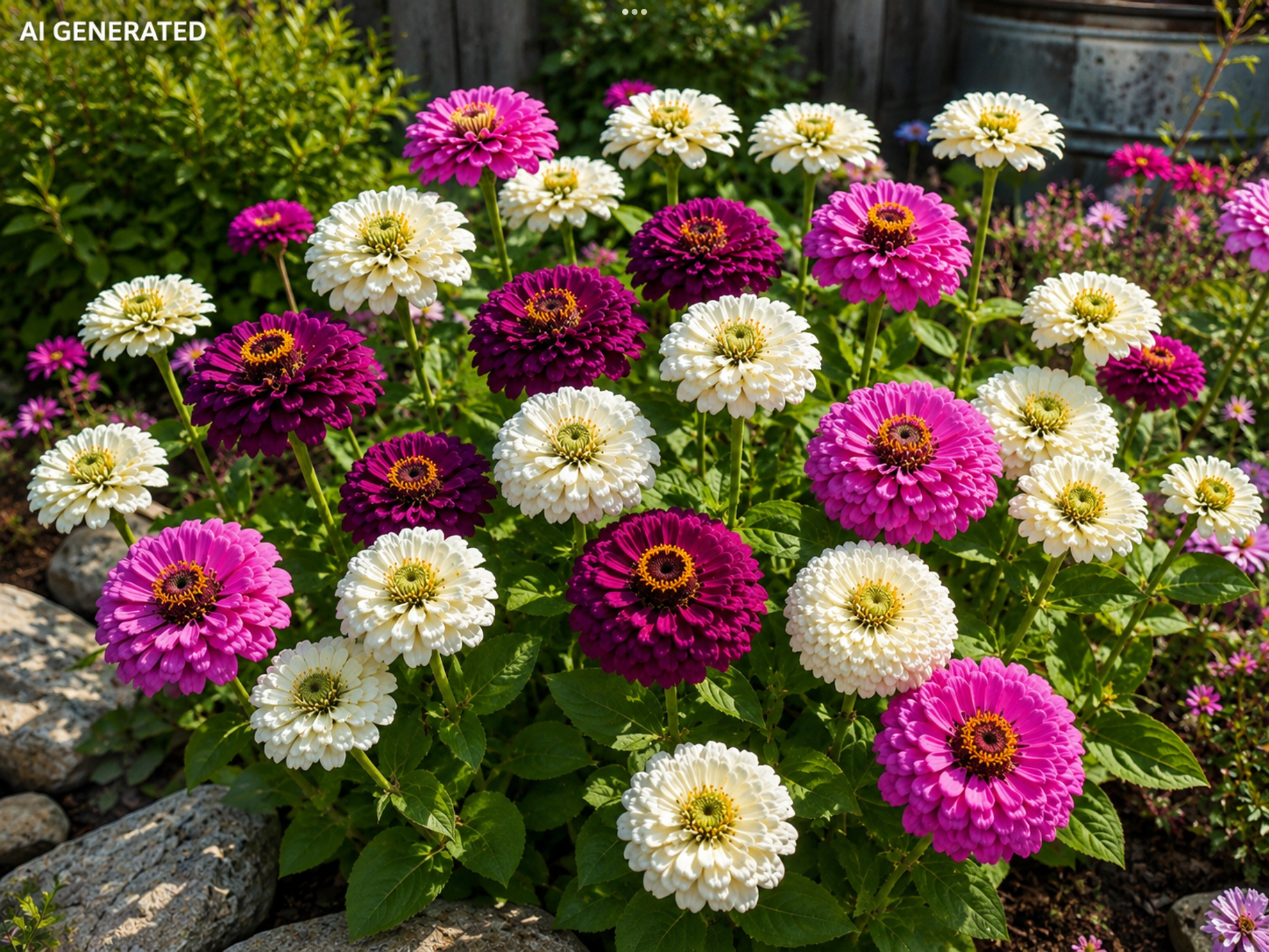 Berry Pavlova Zinnia (free Aster Gusford) Berry Pavlova Zinnia (free Aster Gusford) - Image 3